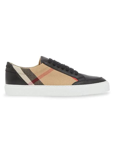 burberry salmond vintage check sneakers|burberry vintage check sneakers men's.